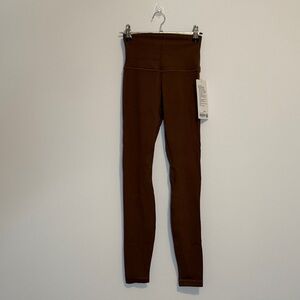 NWT Lululemon Athletica Align High-Rise Pants in Brown